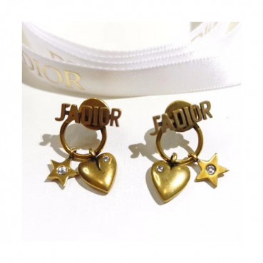 Dior 2020 Ladies Earring  - 디올 2020 여성용 이어링 ACC0125.(옐로우골드)