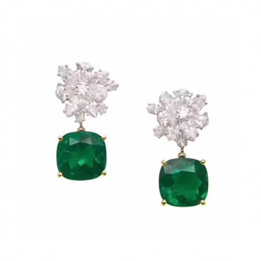 Bvlgari 2020 Ladies Earring  - 불가리 2020 여성용 이어링 ACC0106.(그린)