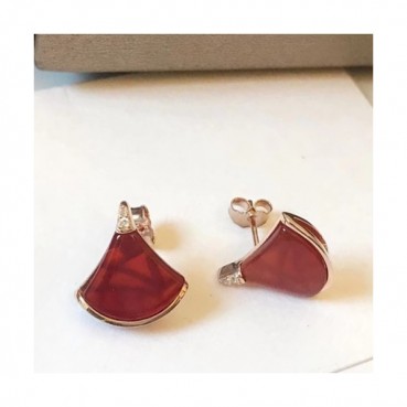 Bvlgari 2020 Ladies Earring  - 불가리 2020 여성용 이어링 ACC0059.(브라운)