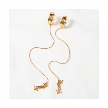 Saint Laurent Vintage Earring  -입생로랑 빈티지 이어링 Sai0001.(옐로우 골드)