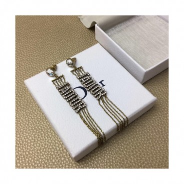 DIOR Vintage Earring  -디올 빈티지 이어링 DIO0032.(옐로우 골드)