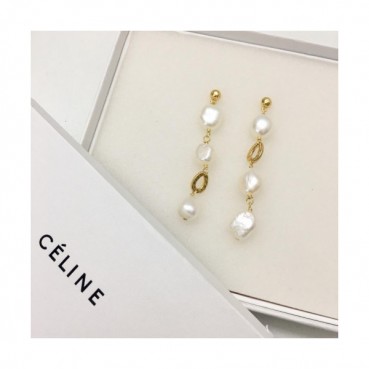 CELINE  Vintage Earring  -셀린느 빈티지 이어링 CEL0013.(옐로우 골드)