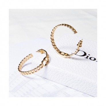 Dior  Yellow Gold  Earring - 디올  여성용 18k도금 옐로우 골드 귀걸이dio0031.
