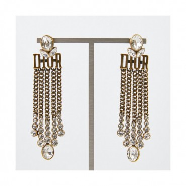 Dior  Yellow Gold  Earring - 디올  여성용 18k도금 옐로우 골드 귀걸이dio0026.