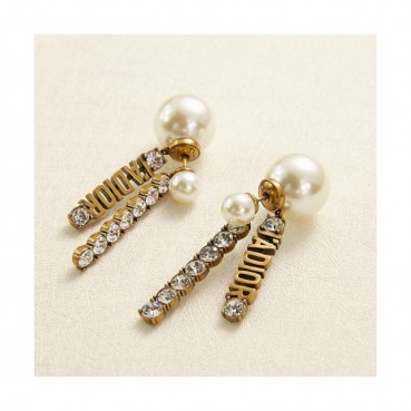 Dior Earring -디올 여성 귀걸이dio0020.컬러(옐로우 골드)