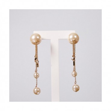 DIOR Vintage Earring  -디올 빈티지 이어링 DIO0016.(옐로우 골드)