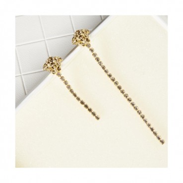 Versace Earring  -베르사체  이어링 Ver0009.(옐로우 골드)
