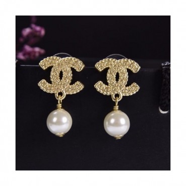 Chanel Pearl  earring   - 샤넬 진주 이어링 cha0031.컬러(옐로우 골드)