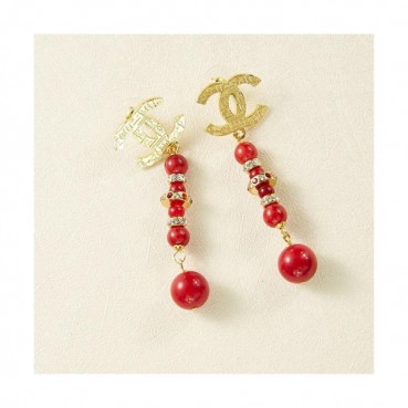Chanel earring   - 샤넬  이어링 cha0018.컬러(레드)