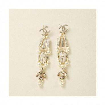 Chanel vintage Pearl earring   - 샤넬 빈티지 진주 이어링 cha0015.컬러(옐로우 골드)