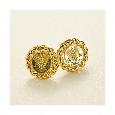 Chanel vintage  earcuffs   - 샤넬 빈티지 귀찌 cha0010.컬러(옐로우 골드)