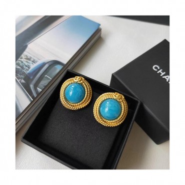 Chanel Earring  -샤넬 블루 이어링 Cha0010.(블루)