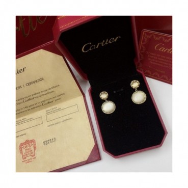 CARTIER Rose Gold  Earring - 까르띠에 여성용 로즈 골드 귀걸이 Car0002.