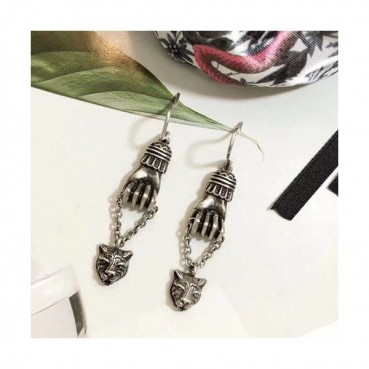 GUCCIr   White Gold Earring - 구찌 여성용 18k도금 화이트 골드  귀걸이