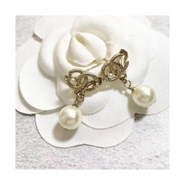 CHANEL  Yellow Gold  Earring - 샤넬  여성용 18k도금 옐로우 골드 귀걸이
