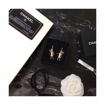 CHANEL  Yellow Gold  Earring - 샤넬  여성용 18k도금 옐로우 골드 귀걸이