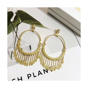 CELINE Yellow Gold Earring - 셀리느 여성용 18k도금 옐로우 골드 귀걸이