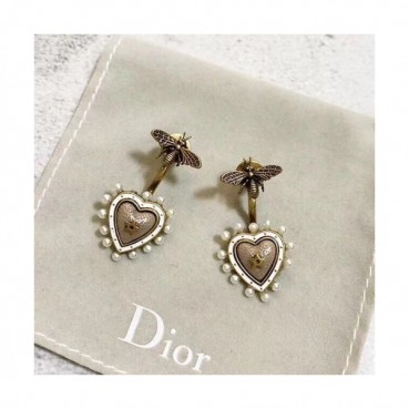 Dior Rose Gold Earring - 디올 여성용 18k도금 로즈 골드 귀걸이