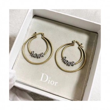 Dior Rose Gold Earring - 디올 여성용 18k도금 로즈 골드 귀걸이