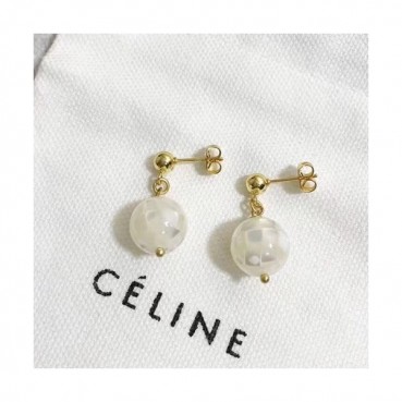 CELINE Yellow Gold Earring - 셀리느 여성용 18k도금 옐로우 골드 귀걸이