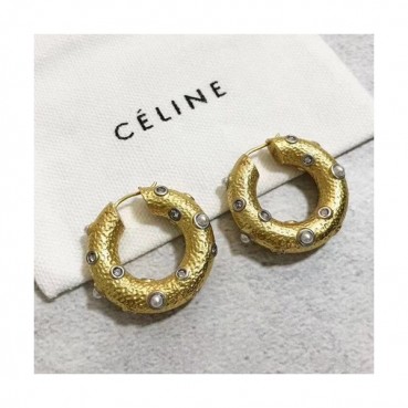 CELINE Yellow Gold Earring - 셀리느 여성용 18k도금 옐로우 골드 귀걸이