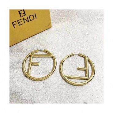FENDI  Yellow Gold  Earring - 펜디  여성용 18k도금 옐로우 골드 귀걸이