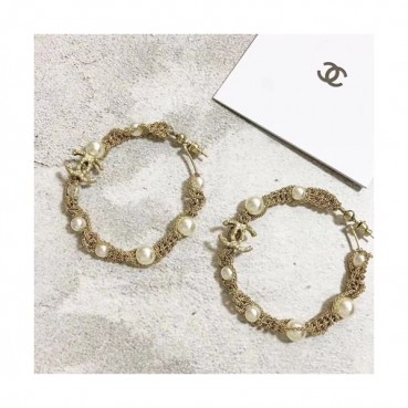 CHANEL  Yellow Gold  Earring - 샤넬  여성용 18k도금 옐로우 골드 귀걸이