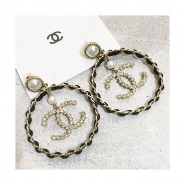 CHANEL  White Gold  Earring - 샤넬  여성용 18k도금 화이트 골드 귀걸이