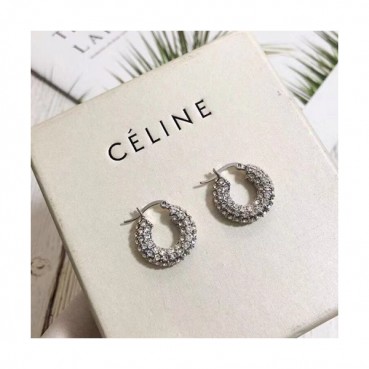 CELINE White Gold Earring - 셀리느 여성용 18k도금 화이트 골드 귀걸이