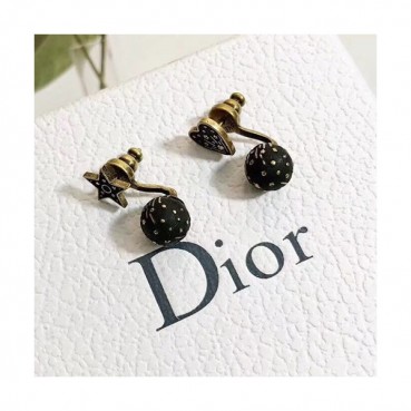 Dior Rose Gold Earring - 디올 여성용 18k도금 로즈 골드 귀걸이
