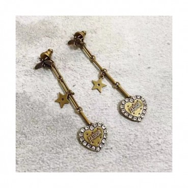 Dior Rose Gold Earring - 디올 여성용 18k도금 로즈 골드 귀걸이
