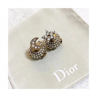 Dior Rose Gold Earring - 디올 여성용 18k도금 로즈 골드 귀걸이