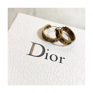 Dior Rose Gold Earring - 디올 여성용 18k도금 로즈 골드 귀걸이