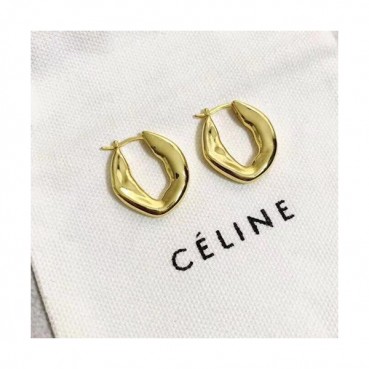 CELINE Yellow Gold Earring - 셀리느 여성용 18k도금 옐로우 골드 귀걸이