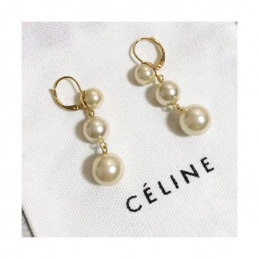 CELINE Yellow Gold Earring - 셀리느 여성용 18k도금 옐로우 골드 귀걸이