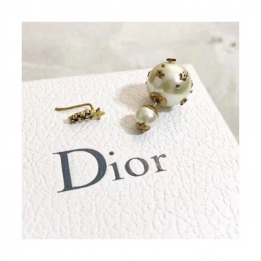 Dior Rose Gold Earring - 디올 여성용 18k도금 로즈 골드 귀걸이