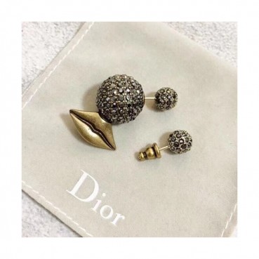 Dior Rose Gold Earring - 디올 여성용 18k도금 로즈 골드 귀걸이