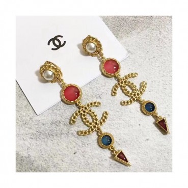 CHANEL  Yellow Gold  Earring - 샤넬  여성용 18k도금 옐로우 골드 귀걸이