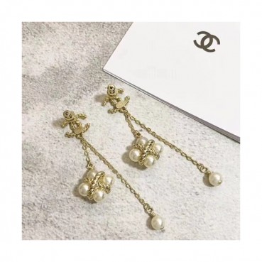 CHANEL  Yellow Gold  Earring - 샤넬  여성용 18k도금 옐로우 골드 귀걸이