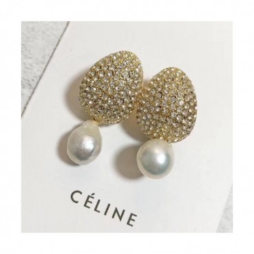 CELINE Yellow Gold Earring - 셀리느 여성용 18k도금 옐로우 골드 귀걸이