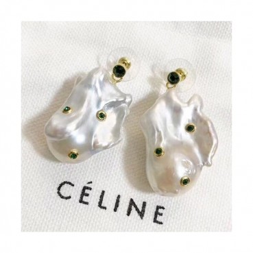 CELINE Yellow Gold Earring - 셀리느 여성용 18k도금 옐로우 골드 귀걸이