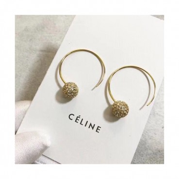 CELINE Yellow Gold Earring - 셀리느 여성용 18k도금 옐로우 골드 귀걸이