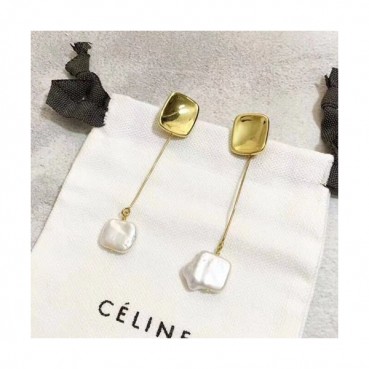 CELINE Yellow Gold Earring - 셀리느 여성용 18k도금 옐로우 골드 귀걸이