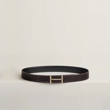 에르메스 남성 H Dancre 버클 리버서블 벨트 - Hermes Mens H Dancre Buckle Reversible Belt 
