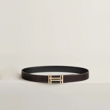 에르메스 남성 H au Carre 버클 리버서블 벨트 - Hermes Mens H au Carre Réversible Belt 