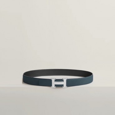 에르메스 남성 H Striee 버클 리버서블 벨트 - Hermes Mens H Striee Buckle Reversible Belt 