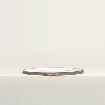 에르메스 여성 감마 버클 리버서블 벨트 - Hermes Womens Gamma Buckle Reversible Belt 