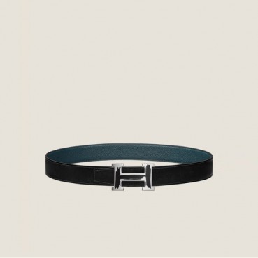 에르메스 남성 브러쉬 버클 리버서블 벨트 - Hermes Mens Brush Buckle Reversible Belt 