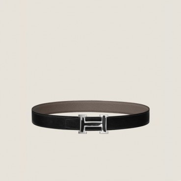 에르메스 남성 브러쉬 버클 리버서블 벨트 - Hermes Mens Brush Buckle Reversible Belt 