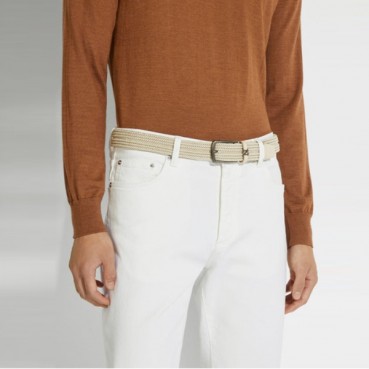 에르메네질도 제냐 남성 레이온 벨트 - Ermenegildo Zegna Mens Rayon Belt 